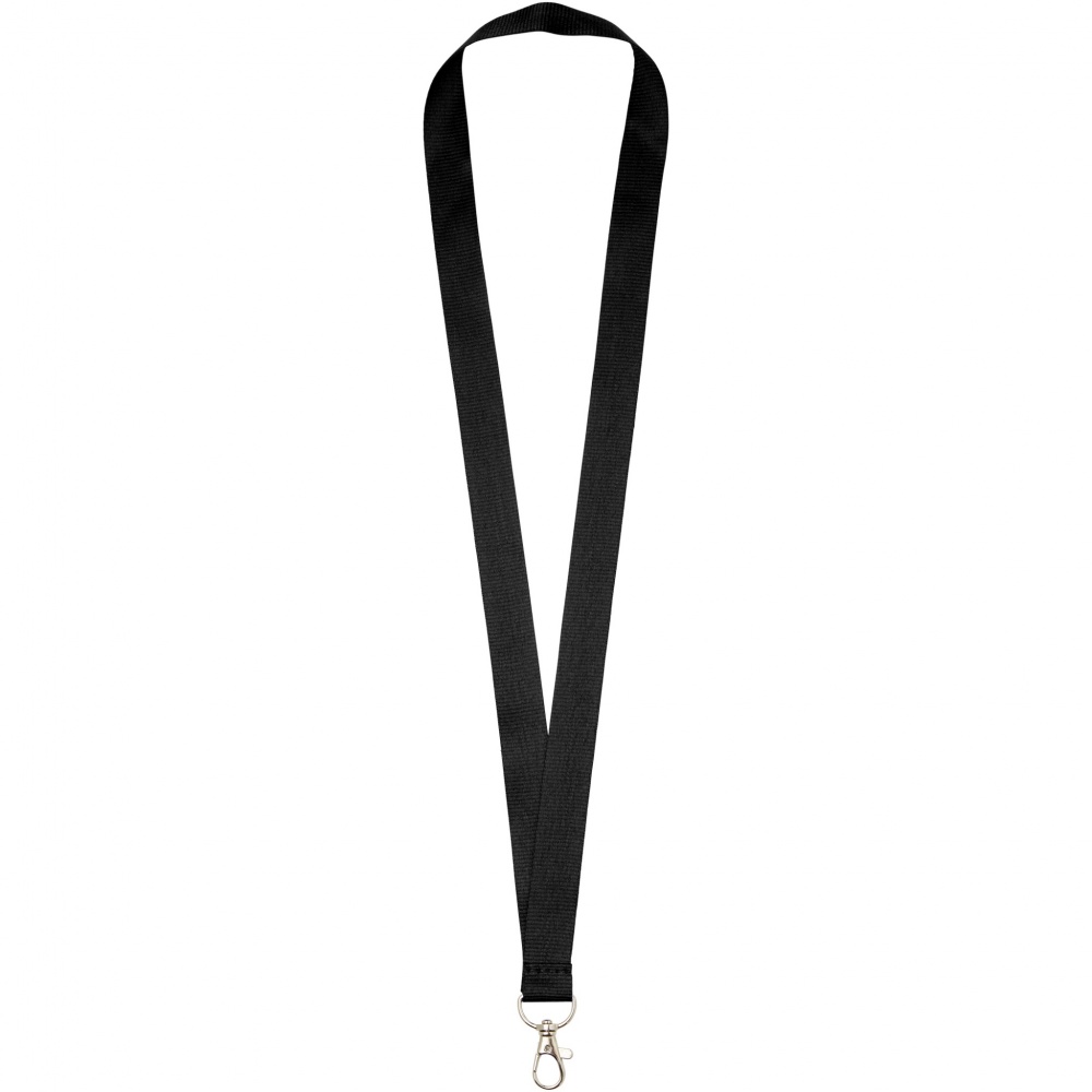 Logotrade Werbegeschenke das Foto: Impey Lanyard mit praktischem Haken