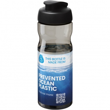 Logotrade Firmengeschenke das Foto: H2O Active® Eco Base 650 ml Sportflasche mit Klappdeckel