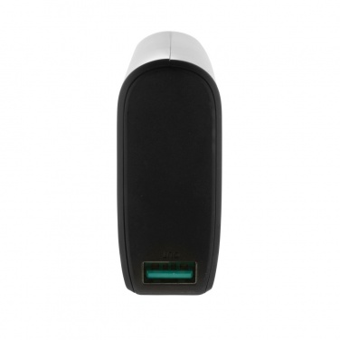 Logotrade Firmengeschenke das Foto: FlashCharge 20.000mAh Fast-Charge Powerbank aus RCS rPlastik