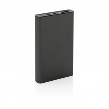 Logotrade Werbegeschenke das Foto: Terra 5.000 mAhPowerbank aus RCS recyceltem Aluminium