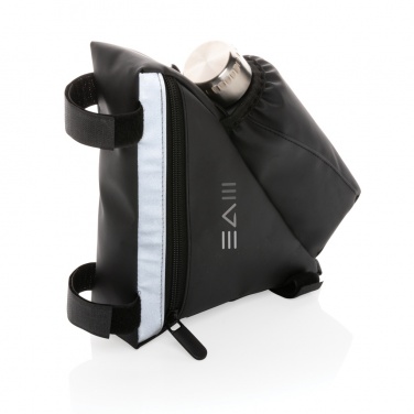 Logotrade Geschäftsgeschenke das Foto: High-Visibility Fahrradtasche mit Flaschenhalter