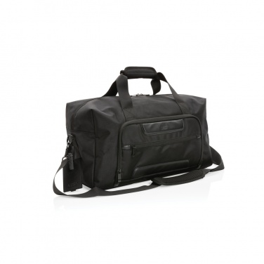 Logotrade Geschäftsgeschenke das Foto: Swiss Peak AWARE™ RPET Voyager Wochenendtasche