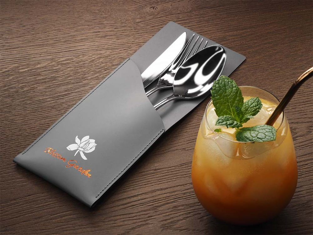 Logotrade Logogeschenke das Foto: Bestecketui 1598094