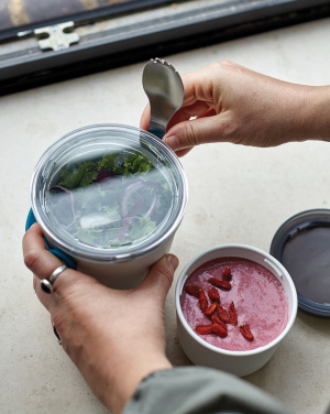 Logotrade Werbegeschenke das Foto: Black+Blum Lunch Pot Original