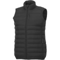 Pallas GRS recycelter wattierter Bodywarmer für Damen, Tiefschwarz