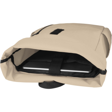 Logotrade Werbegeschenke das Foto: Byron 15,6" GRS RPET Roll-Top Rucksack 18 L