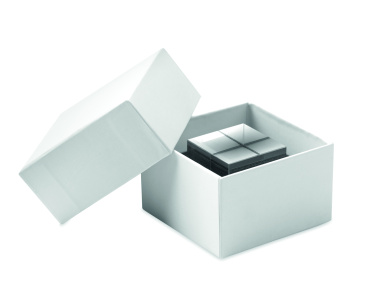 Logotrade Werbeartikel das Foto: Glas-Pokal Würfel