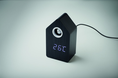 Logotrade Werbegeschenke das Foto: Kuckucksuhr mit Kuckuck MDF