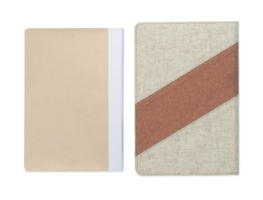 Logotrade werbemittel das Foto: A5-Notizbuch mit 15W-Ladegerät