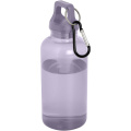 Oregon 400 ml RCS-zertifizierte Trinkflasche aus recyceltem Kunststoff mit Karabiner , Lila