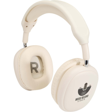 Logotrade Werbegeschenke das Foto: Alzir Over-Ear Wireless Bluetooth® Headset aus recyceltem Kunststoff