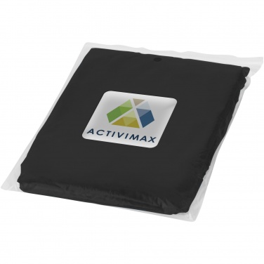 Logo trade promotional gift photo of: Ziva disposable rain poncho with storage pouch