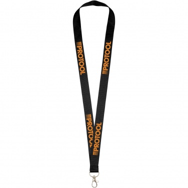 Logo trade promotional merchandise photo of: Impey lanyard with convenient hook