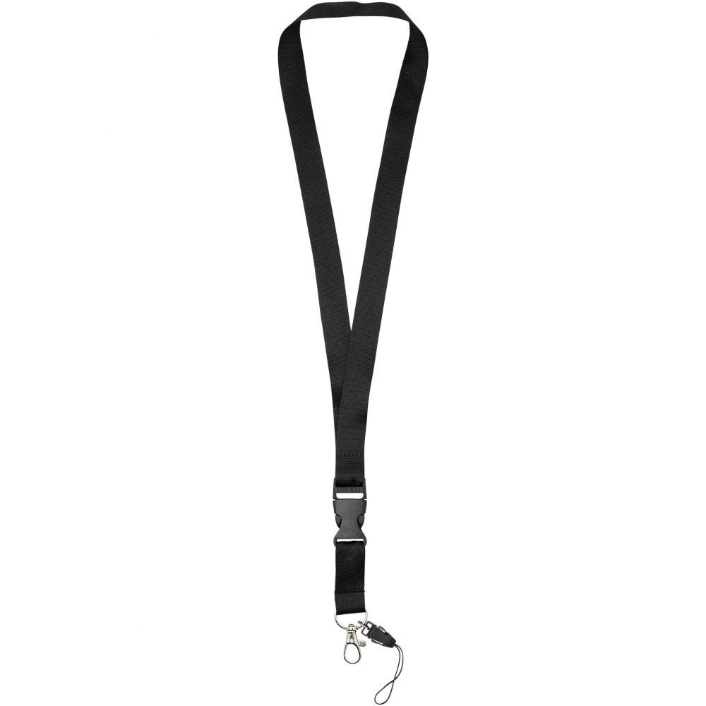 Logotrade corporate gifts photo of: Sagan phone holder lanyard with detachable buckle