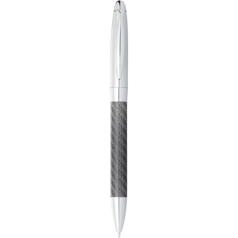Logotrade promotional item picture of: Winona ballpoint pen with carbon fibre details