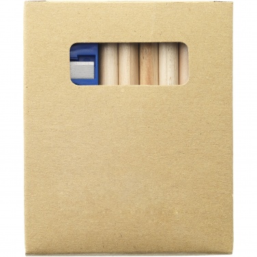 Logo trade promotional giveaway photo of: Streaks 8-piece colouring set