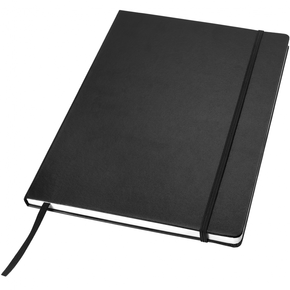 Logo trade promotional gifts image of: Executive A4 hard cover notebook