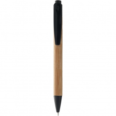 Logo trade promotional item photo of: Borneo bamboo ballpoint pen