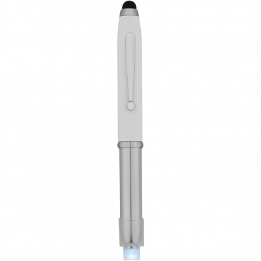 Logo trade promotional products picture of: Xenon stylus ballpoint pen with LED light