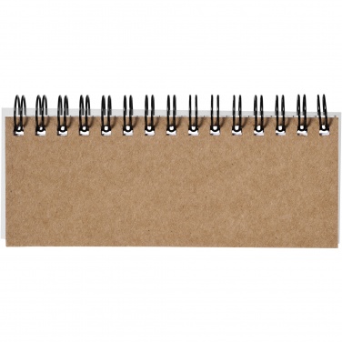 Logo trade promotional gifts image of: Spinner spiral notebook with coloured sticky notes