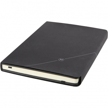 Logo trade promotional giveaway photo of: Theta A5 hard cover notebook