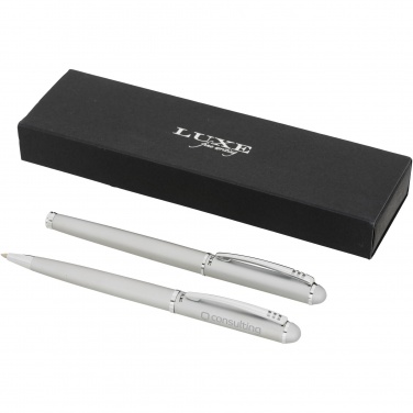 Logo trade promotional item photo of: Andante duo pen gift set