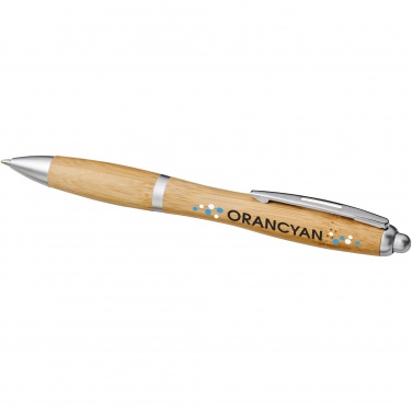 Logotrade corporate gift image of: Nash bamboo ballpoint pen
