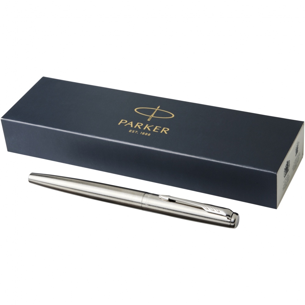Logo trade promotional products picture of: Parker Jotter stainless steel fountain pen