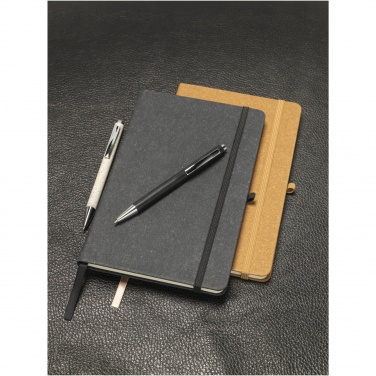 Logotrade business gift image of: Atlana leather pieces notebook