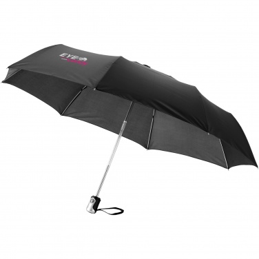 Logo trade promotional giveaways image of: Alex 21.5" foldable auto open/close umbrella