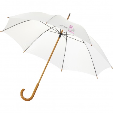 Logotrade promotional product picture of: Jova 23" umbrella with wooden shaft and handle