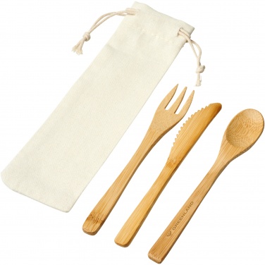 Logotrade corporate gifts photo of: Celuk bamboo cutlery set