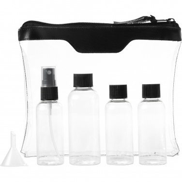 Logotrade promotional item image of: Munich airline approved travel bottle set
