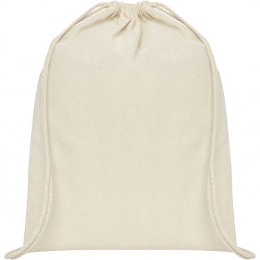 Logotrade promotional item picture of: Oregon 100 g/m² cotton drawstring bag 5L