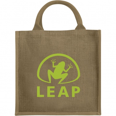 Logotrade promotional gift image of: Chennai jute tote bag 16L