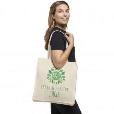 Logo trade business gift photo of: Odessa 220 g/m² cotton tote bag 13L