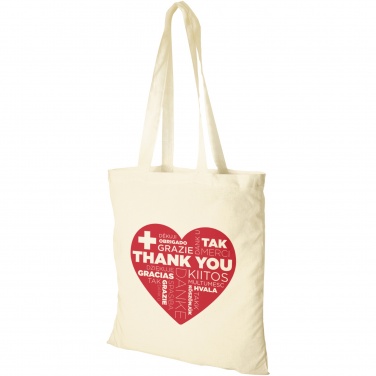 Logo trade promotional item photo of: Madras 140 g/m² cotton tote bag 7L