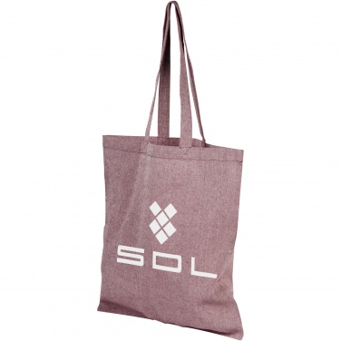 Logo trade promotional merchandise image of: Pheebs 150 g/m² recycled tote bag 7L