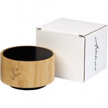 Logotrade promotional product picture of: Cosmos bamboo Bluetooth® speaker