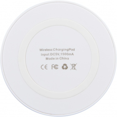 Logo trade advertising products picture of: Freal 5W wireless charging pad