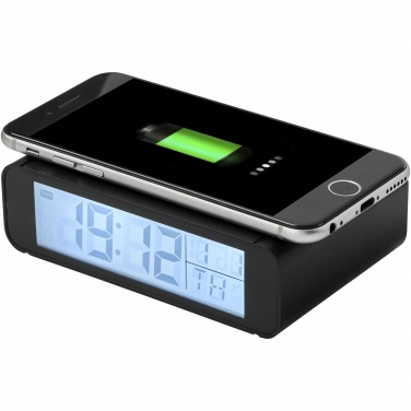 Logo trade promotional giveaways picture of: Seconds 5W wireless charging clock