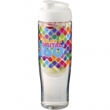 Logo trade corporate gift photo of: H2O Active® Tempo 700 ml flip lid sport bottle & infuser