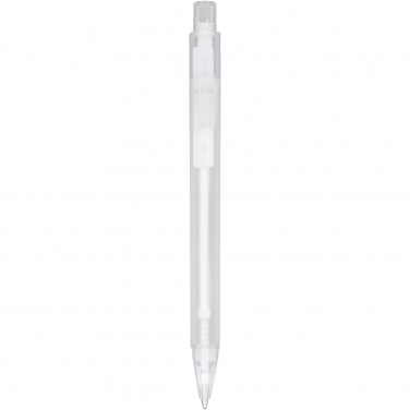 Logo trade business gift photo of: Calypso frosted ballpoint pen