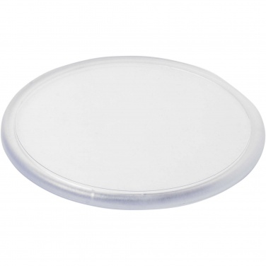 Logo trade promotional item photo of: Ellison round plastic coaster with paper insert
