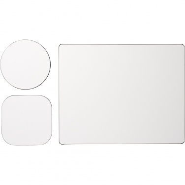 Logotrade promotional products photo of: Brite-Mat® mouse mat and coaster set combo 1