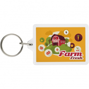 Logo trade promotional products picture of: Vito C1 rectangular keychain