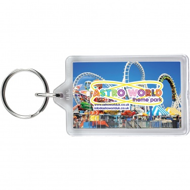 Logo trade corporate gifts image of: Luken G1 reopenable keychain