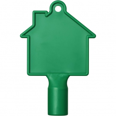 Logo trade promotional item photo of: Maximilian house-shaped utility key