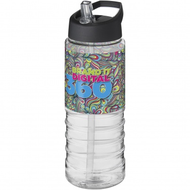 Logotrade promotional merchandise photo of: H2O Active® Treble 750 ml spout lid sport bottle
