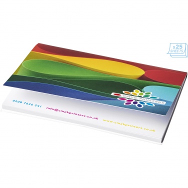 Logo trade promotional giveaways picture of: Sticky-Mate® A7 soft cover sticky notes 100x75mm